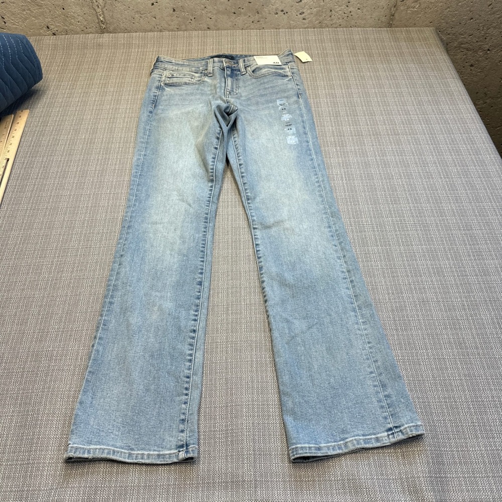New Aeropostale‎ Aero Mid Rise Boot Jeans Size 4 Western Cowgirl Stretch